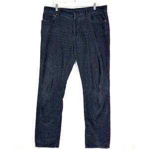 Pilcro And The Letterpress Women’s Gray Corduroy Serif Mid Rise Pants Sz 31